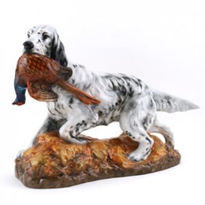 English Setter with Pheasant HN2529 - Royal Doulton Dogs