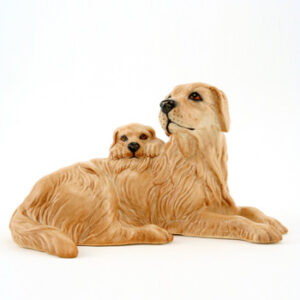 Retriever and Pups DA173 - Royal Doulton Dogs