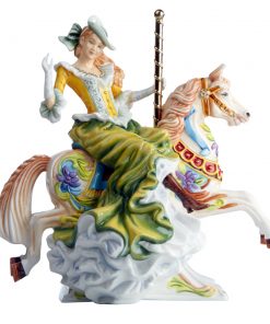 All The Fun of The Fair - Gold Colorway (From the Carousel Collection) - English Ladies Company Figurine