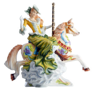 All The Fun of The Fair - Gold Colorway (From the Carousel Collection) - English Ladies Company Figurine