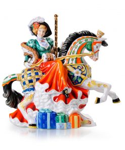 Christmas Carousel - Musical - English Ladies Company Figurine