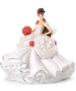 Gypsy Wedding Dreams Bride - Brunette - English Ladies Company Figurine