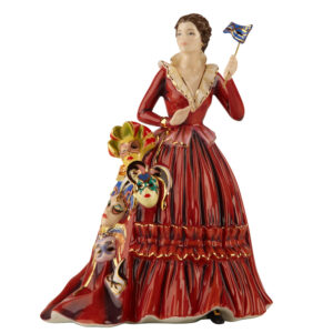 Mask Seller - The English Ladies Company Figurine