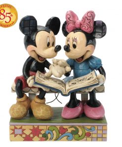 Mickey & Minnie Mouse 85th Anniversary Figure - "Sharing Memories" - Jim Shore Figures