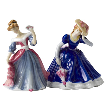 Amy M249 and Mary M250 - Royal Doulton Figurine