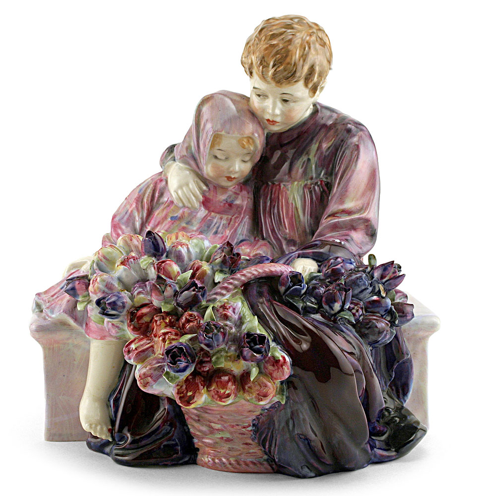 Flower Sellers Children HN1206 - Royal Doulton Figurine