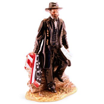 Lt. General Ulysses Grant HN3403 (Factory Sample) - Royal Doulton Figurine