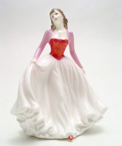 Happy Anniversary Pink HN4606 - Royal Doulton Figurine
