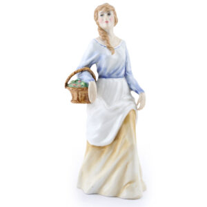Lady with Fruit Basket PTP - Royal Doulton Figurine