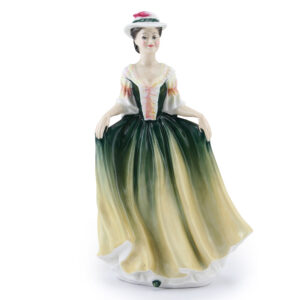 Lady with Hat GRN PTP - Royal Doulton Figurine