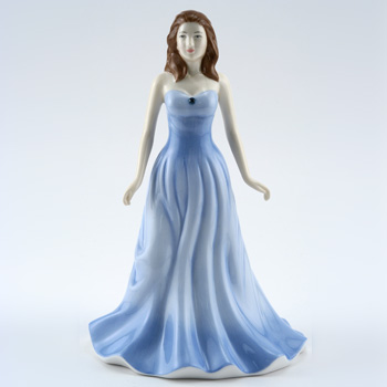 March HN4972 (Aquamarine) - Royal Doulton Figurine