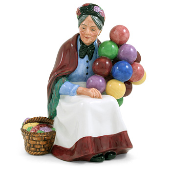 Old Balloon Seller HN3737 - Royal Doulton Figurine
