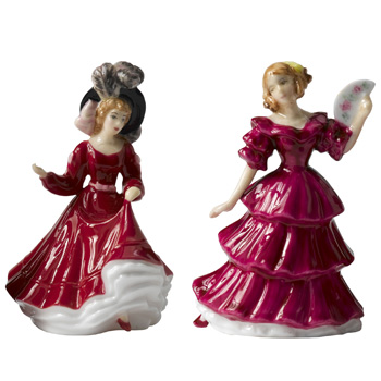 Patricia M251 and Jennifer M252 - Royal Doulton Figurine
