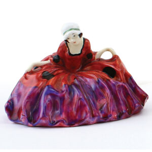 Polly Peachum Rare Color Variation (Purple, red) - Royal Doulton Figurine