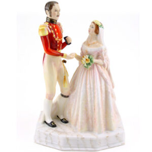 Queen Victoria & Prince Albert HN3256 - Royal Doulton Figurine