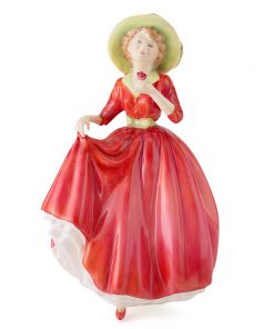 Single Red Rose HN3376 - Royal Doulton Figurine