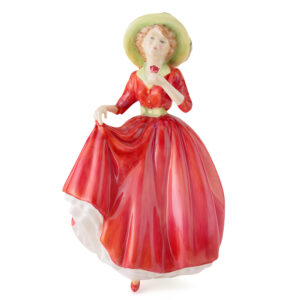 Single Red Rose HN3376 - Royal Doulton Figurine
