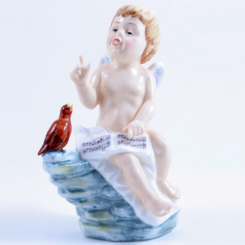 Song Cherub - Royal Doulton Figurine