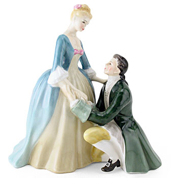 The Suitor HN2132 - Royal Doulton Figurine