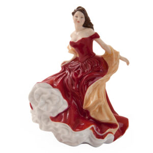 Winter Ball HN5466 - Royal Doulton Figurine - Seasons Series