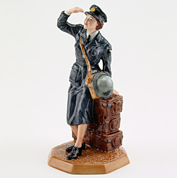 Women's Auxiliary Air Force HN4554 - Royal Doulton Figurine