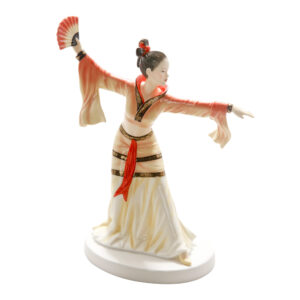 Chinese Fan Dance HN5568 - Royal Doulton Figurine