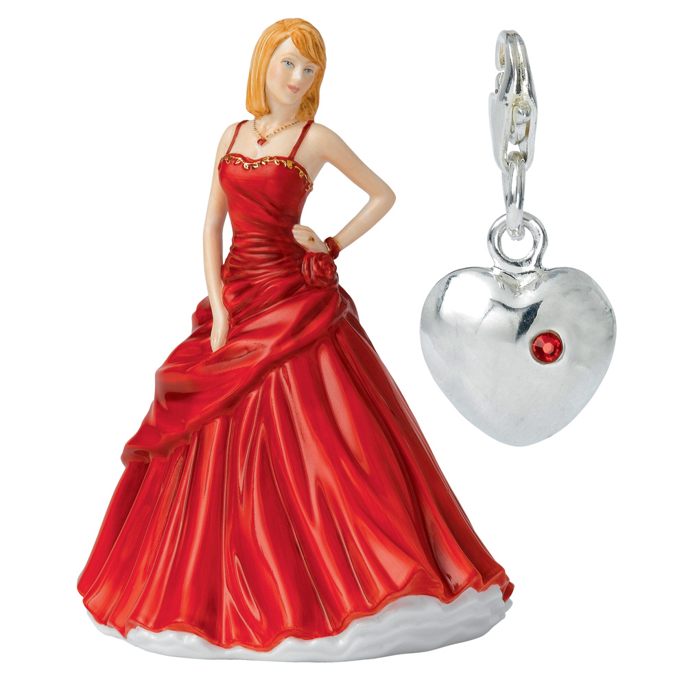 Heart Charm (Petite) HN5739 - Royal Doulton Figurine
