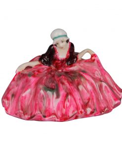 Polly Peachum - Unrecorded Color Variation - Pink and green - Royal Doulton Figurine