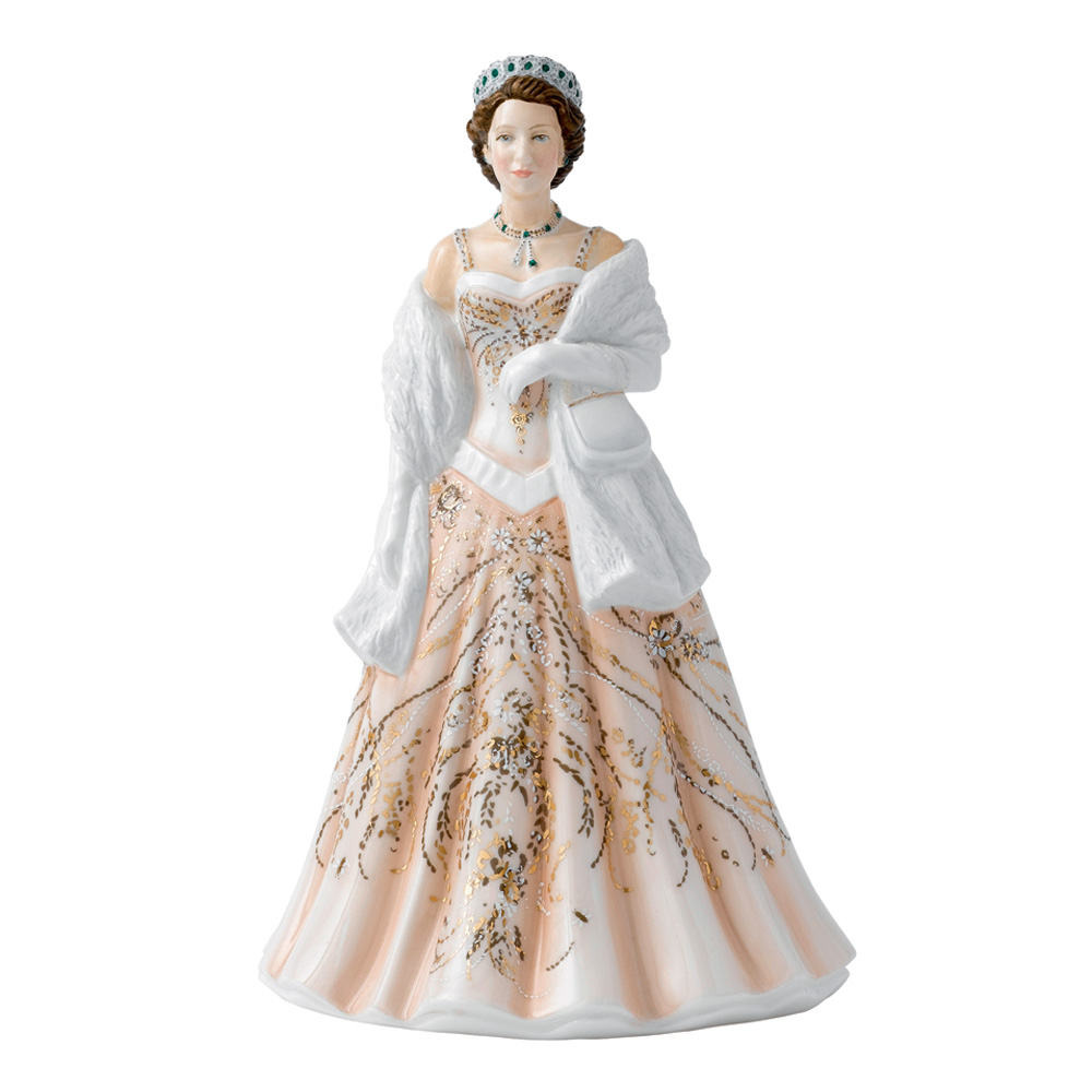 Queen Elizabeth II HN5706 - From the Young Queens Collection - Royal Doulton Figurine