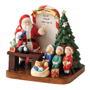 Santa HN5549 2011 - Santas Toy Testing - Factory Sample - Royal Doulton Figurine