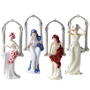Window Seasons Collection - 4 pc. Set - Royal Doulton Figurine