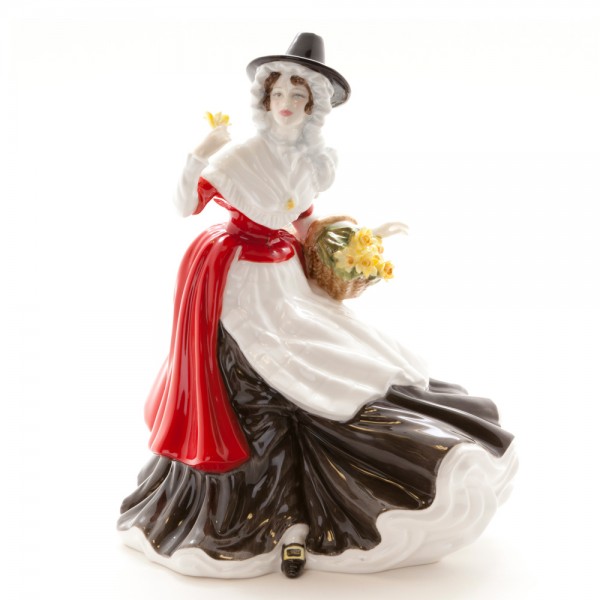 Welsh Lady Springtime HN5136 Royal Doulton Prestige Figurine Seaway