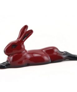 Hare Lying Small HN2594 - Royal Doulton Flambe