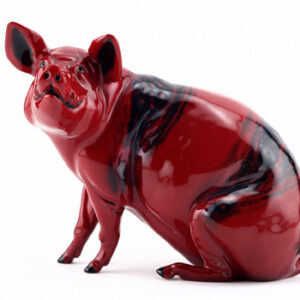 Year of the Pig 2007 BA78 - Royal Doulton Flambe