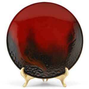 Plate Veined (Small) - Royal Doulton Flambe
