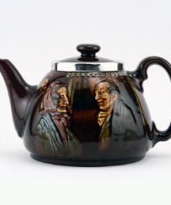 Darby and Joan Teapot - Royal Doulton Kingsware