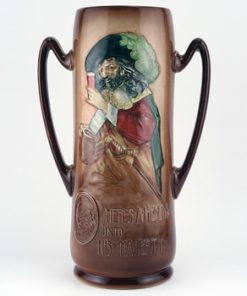 Heres A Health Unto His Majesty (Airbrushed) - Royal Doulton Kingsware
