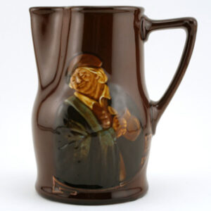 Hogarth Pitcher, "Would you know the value of" - Royal Doulton Kingsware
