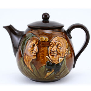 Mr and Mrs Micawber Teapot - Royal Doulton Kingsware