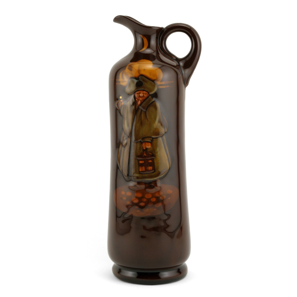 Night Watchman Bottle, Large - Royal Doulton Kingsware