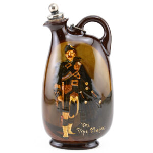 Pipe Major Flask - Royal Doulton Kingsware