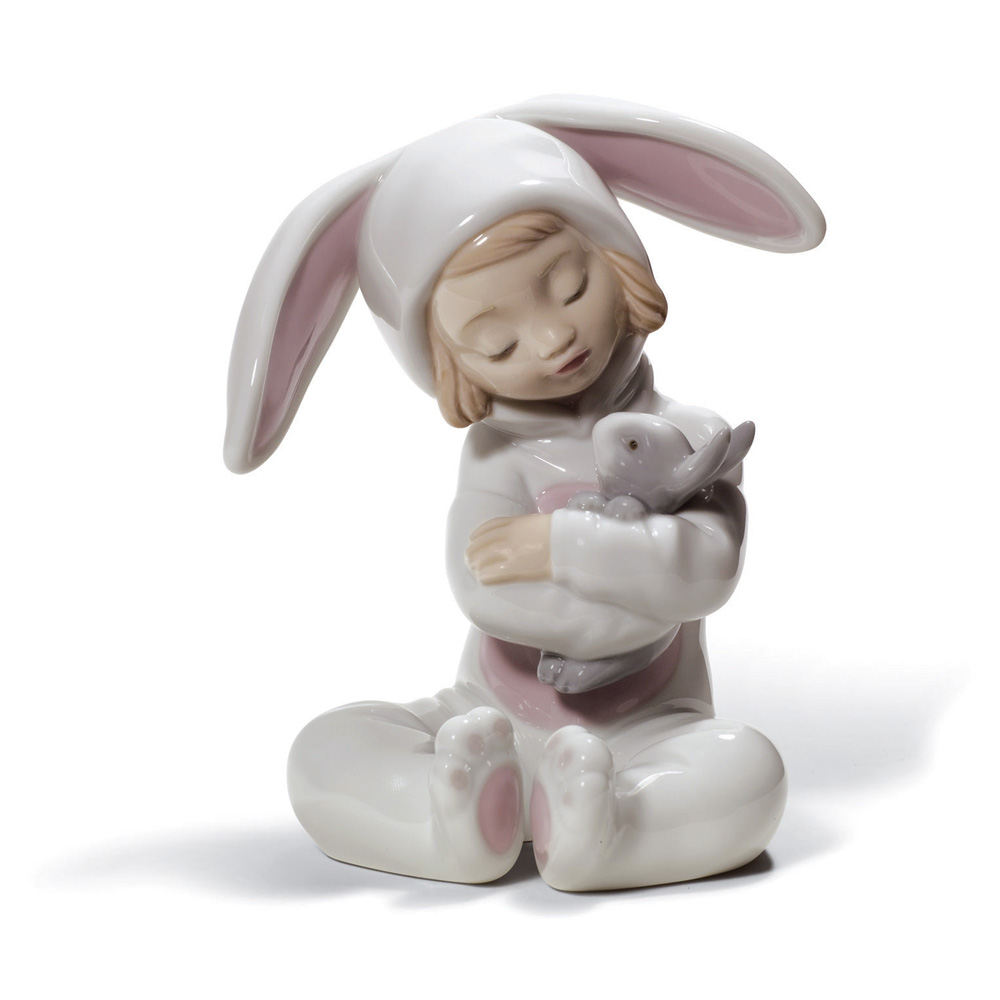 Bunny Hugs 01008538 - Lladro Figurine