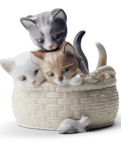 Curious Kittens 01008693 - Lladro Figurine