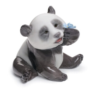 A Happy Panda 01008357 - Lladro Figurine