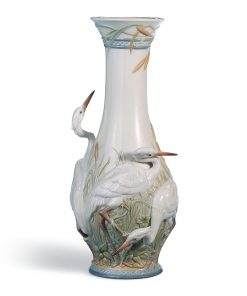 Heron's Realm Vase 01006881 - Lladro Vase