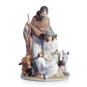 Joyful Event 01006008 (From the Nativity Series) - Lladro Figurine