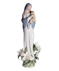 Madonna Of The Flowers 01008322 - Lladro Figurine