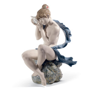 Whispers from the Sea (Blue Shawl) 01008691 - Lladro Figurine