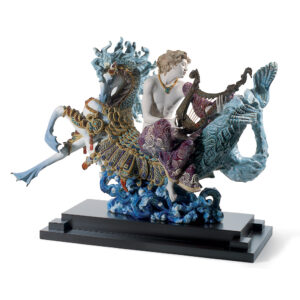 Arion on a Sea Horse 01001948 -  Lladro