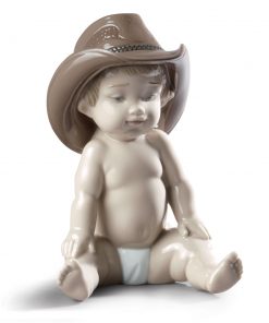 Boy with Cowboy Hat - Lladro Figurine